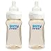 Bottle Wide Neck PlasticTwinpack 9 Ounces (Assorted)