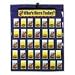 Carson-Dellosa Publishing CD-5644 Attendance/multiuse pocket chart with grommets, 30 x 37-1/2