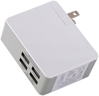 Quick charge 2.0, Four-port USB Wall Charger with Detachable Plugs for US/EU/International Standard