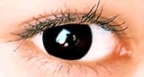 Crazy Color Contacts Nonprescription Black