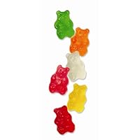 Albanese Assorted Wild Fruit Bears, Six Flavors, 5-Pound Bags (Pack of 4)