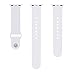 MoKo Apple Watch Band Series 1 Series 2, Soft Silicone Replacement Sports Band for 42mm Apple Watch 2015 & 2016 All Models, FOG (Not fit 38mm Versions)