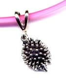 16 Pink Hedgehog Necklace Sterling Silver Jewelry Gift Boxed