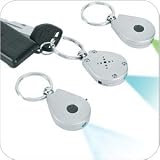 Genius Key Finder & LED Light / Whistle Sensor Key Chain Image