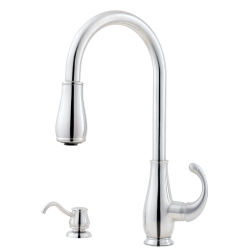 Price Pfister T529-DSS Treviso Pull-Out Spray Kitchen Faucet - Stainless Steel