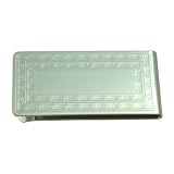 METAL CHROME PLATED MONEY CLIP MC-232 by Jewelry
