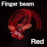 LEDフィンガーライト！レッド　創作ダンス・パフォーマンスにオススメ♪超軽量LEDライト！創作ダンスなどに抜群のパフォーマンスにもオススメ　誕生日プレゼント・プレゼント・記念日・イベント・キッズ・子供におすすめ☆
