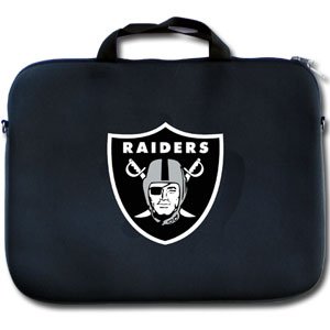 NFL Football Oakland Raiders Neoprene Laptop Bag 17