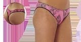 Weber Naked North Pink Camo Thong Small
