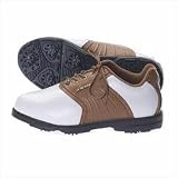 Dunlop Max Mens Golf Shoe White/Tan 7