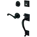 Baldwin 85320.190.RENT Madison Sectional Trim Right Hand Handleset with Classic Lever,...