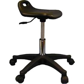 SALON SPA MEDICAL DENTAL TASK CHAIR SADDLE SEAT STOOL by MotoGroup