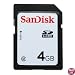 Sandisk 4GB Secure Digital SD HC Memory Card (SDSDB-4096, BULK, No Reader)