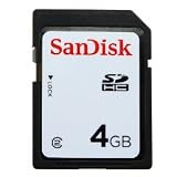 Sandisk 4GB Secure Digital SD HC Memory Card (SDSDB-4096, BULK, No Reader)