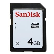 Sandisk 4GB Secure Digital SD HC Memory Card (SDSDB-4096, BULK, No Reader)