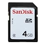 Sandisk 4GB Secure Digital SD HC Memory Card (SDSDB-4096, BULK, No Reader)