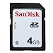 Electronics : Sandisk 4GB Secure Digital SD HC Memory Card (SDSDB-4096, BULK, No Reader)