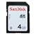 Sandisk 4GB Secure Digital SD HC Memory Card (SDSDB-4096, BULK, No Reader)