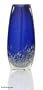 Murano handblown vase, 'Blue Buzios'