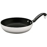 Farberware Classic Series Aluminum Nonstick 10-Inch Deep Skillet, Silver
