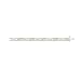 14K Two Tone Gold 2 ct. Round and Baguette Cut Diamond Fashion Bracelet -7''