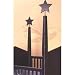Bratt Decor Heritage Finials - Stars Color: Navy