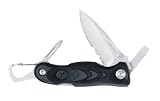 Tools & Hardware : Leatherman 830304 c305 Folding Straight/Serrated-Edge Knife with Multi-Tool
