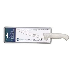 6 GERMAN HIGH-CARBON STAINLESS STEEL CURVED BLADE BONING KNIFE by overstockedkitchen