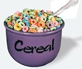 Purple 20 oz Cereal Bowl