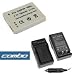 Combo Set Premium Nb5l, Nb-5l Replacement Lithium-ion Battery + Home Battery Charger with Car Adapter for Canon Digital Camera & Camcorder