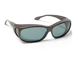Cocoons Live Eyewear Sunglasses Mini Slim (Medium-Small) Sand Frame with Polarized Gray Lenses... by 