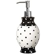 Dots Lotion Pump - Black/White