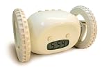 Nanda Clocky the Mobile Alarm Clock - Almond White