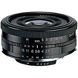 Voigtlander Ultron 40mm f/2 SL-II Aspherical Compact Pancake Manual Focus Normal Lens for Pentax Film & Digital Cameras