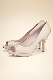 Autograph Italian Exclusive Leather Peep Toe Platform Shoes with Insolia®