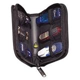 USB Drive Case 6 Cap Gry/blk