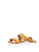 Bueno Sandalias planas (Ocre)