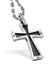Urban Heroes Stainless Steel Cross Pendant 20 Chain