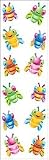 Cutie Bees Sticker Package by Mrs. Grossman's