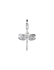 SilveRado(tm) VR142 Verado Sterling Silver Dragon Fly Bead / Charm