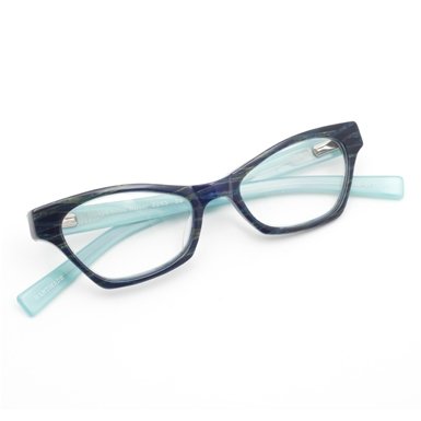 Blue and Black Reading Glasses (2.0)