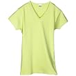 Bella - Ladies 1x1 Rib Cotton V-Neck Tee 5.8oz (L1005)