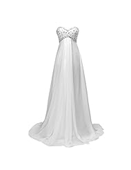 Chiffon Ruched Lace Beaded Backless Sweetheart 2015 Sleeveless Evening Dress/Prom Dress/Wedding Party Dress  with a Court Train 