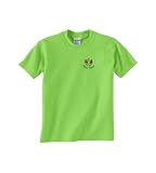 Personalized custom embroidered soccer ball & cleats design on t-shirt