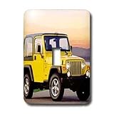 Cars - Jeep Wrangler - Light Switch Covers - single toggle switch