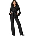 Calvin Klein Double-Breasted Trench Coat Pant Suit