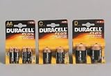 Duracell Plus Battery Alkaline 1.5V C Ref MN1400B2 [Pack 2]