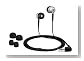 Sennheiser ダイナミック・オープン・インイヤー(カナルタイプ) シルバー CX300 SILVER
