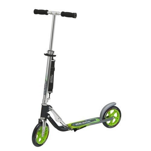 Childrens Toyshop  Third Party New : Hudora 14695 - Big Wheel MC Schwarz neongrün 205er