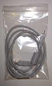 8 x 10, 4 Mil Clear Reclosable Bags Hang Hole, Case of 100